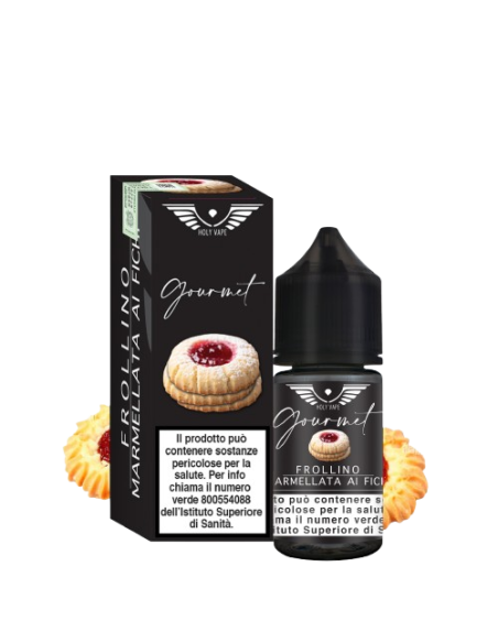 Frollino con Marmellata ai Fichi  - GOURMET - Aroma Mini Shot 10+20 - Holy Vape (CON TASSELLO)