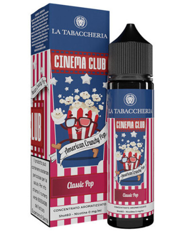 Classic Pop - Cinema Club - Aroma Shot 20ml Pop Corn al Burro - LA TABACCHERIA (CON TASSELLO)
