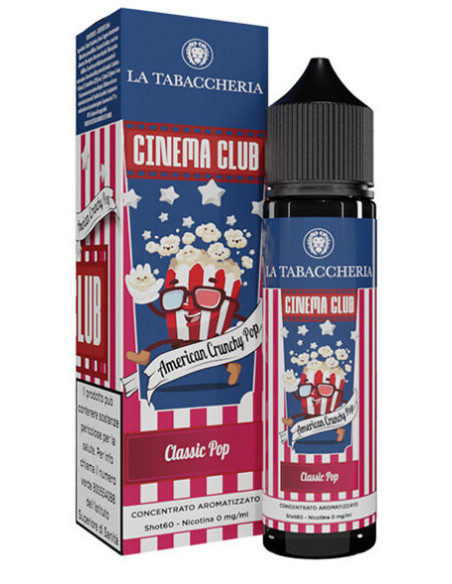 Classic Pop - Cinema Club - Aroma Shot 20ml Pop Corn al Burro - LA TABACCHERIA (CON TASSELLO)