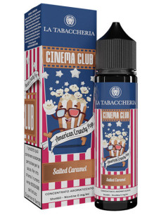 Salted Caramel - Cinema Club -  Aroma Shot 20ml Pop Corn e Caramello Salato - LA TABACCHERIA (CON TASSELLO)