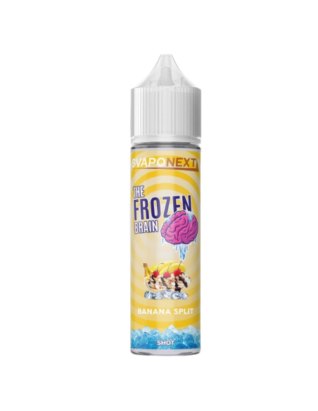 Banana Split - The Frozen Brain -  Aroma Shot 20ml Banana, Gelato alla Vaniglia e Ghiaccio - SvapoNext (CON TASSELLO)