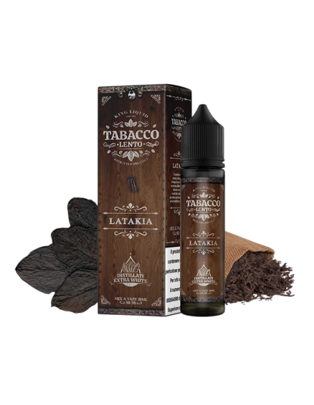 Latakia - Tabacco Lento - Liquido Mix&Vape 20+40 Tabacco Latakia Cipriota - King Liquid (CON TASSELLO)