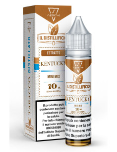 Kentucky - Il Distillificio -  Aroma Mini Shot 10+10 Tabacco Kentucky - Suprem-e (CON TASSELLO)