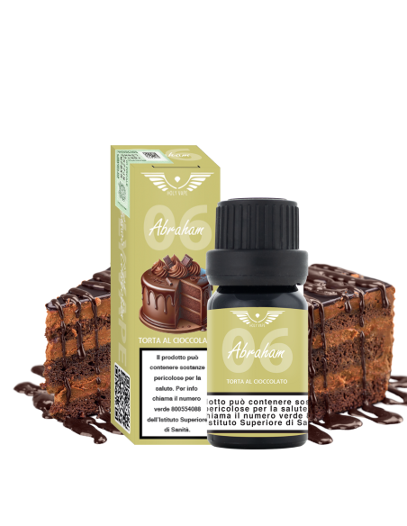 Abraham - CLASSIC - Aroma Concentrato 10ml Torta al Cioccolato - Holy Vape (CON TASSELLO)