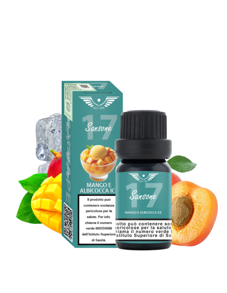 Sansone - CLASSIC - Aroma Concentrato 10ml Mango e Albicocca Ghiacciati - Holy Vape (CON TASSELLO)