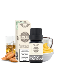 Rasuil - PREMIUM - Aroma Concentrato 10ml Custard, Mandorle Tostate, Cocco e Kentucky Bourbon - Holy Vape (CON TASSELLO)