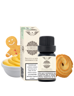 Uriel - PREMIUM - Aroma Concentrato 10ml Biscotto al Burro, Gingerbread e Crema - Holy Vape (CON TASSELLO)