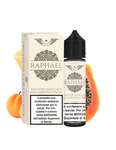 Raphael - PREMIUM - Aroma shot 20+40 Smoothie Ghiacciato Pesca, Albicocca e Papaya - Holy Vape (CON TASSELLO)