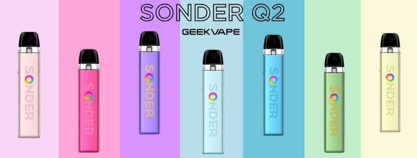 GeekVape Sonder Q2: La Pod Mod Elegante e Compatta per il Tuo Negozio
